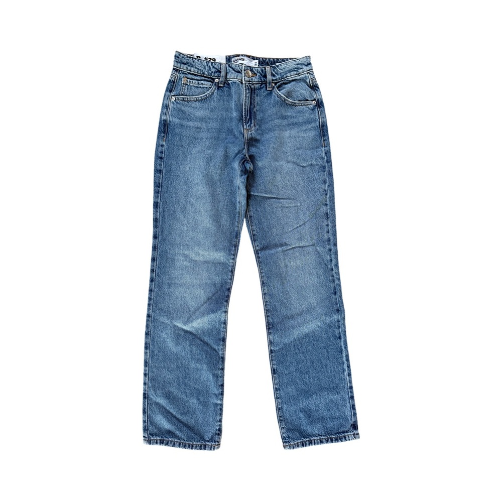 Garage Relaxed Straight Jeans NWT Size 01/25 - Picture 5 of 10